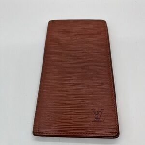 Pre owned Louis Vuitton brown wallet